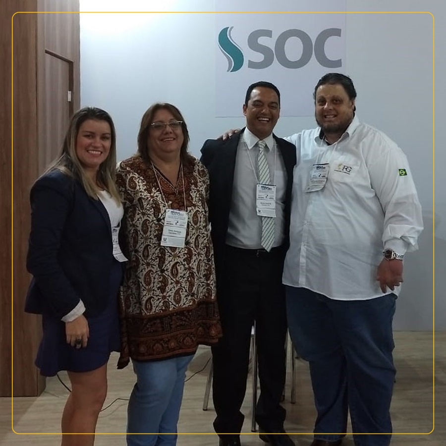 Equipe SOC marca presença na primeira edição da ExpoRH em Guarulhos SP