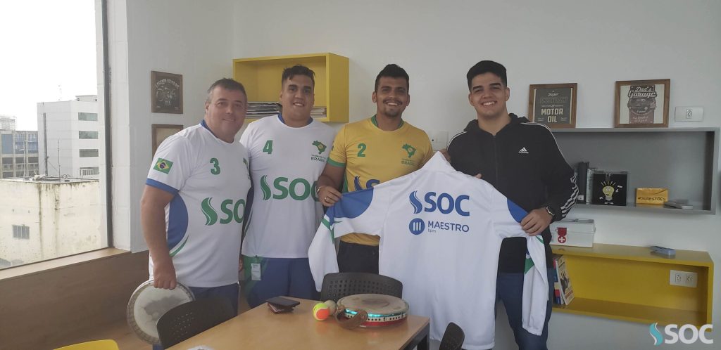 visita dos atletas da seleção brasileira de tamburello tambor (5)