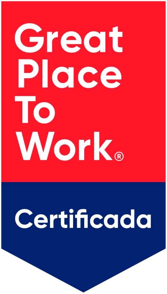 Selo Empresa Certificada Great Place to Work - GPTW