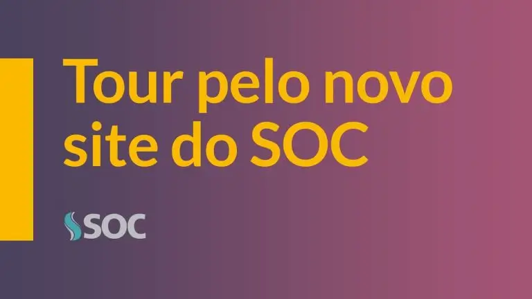 O novo site do SOC está no ar!