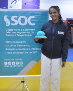 SOC apoia atleta de judô Kawany Pires