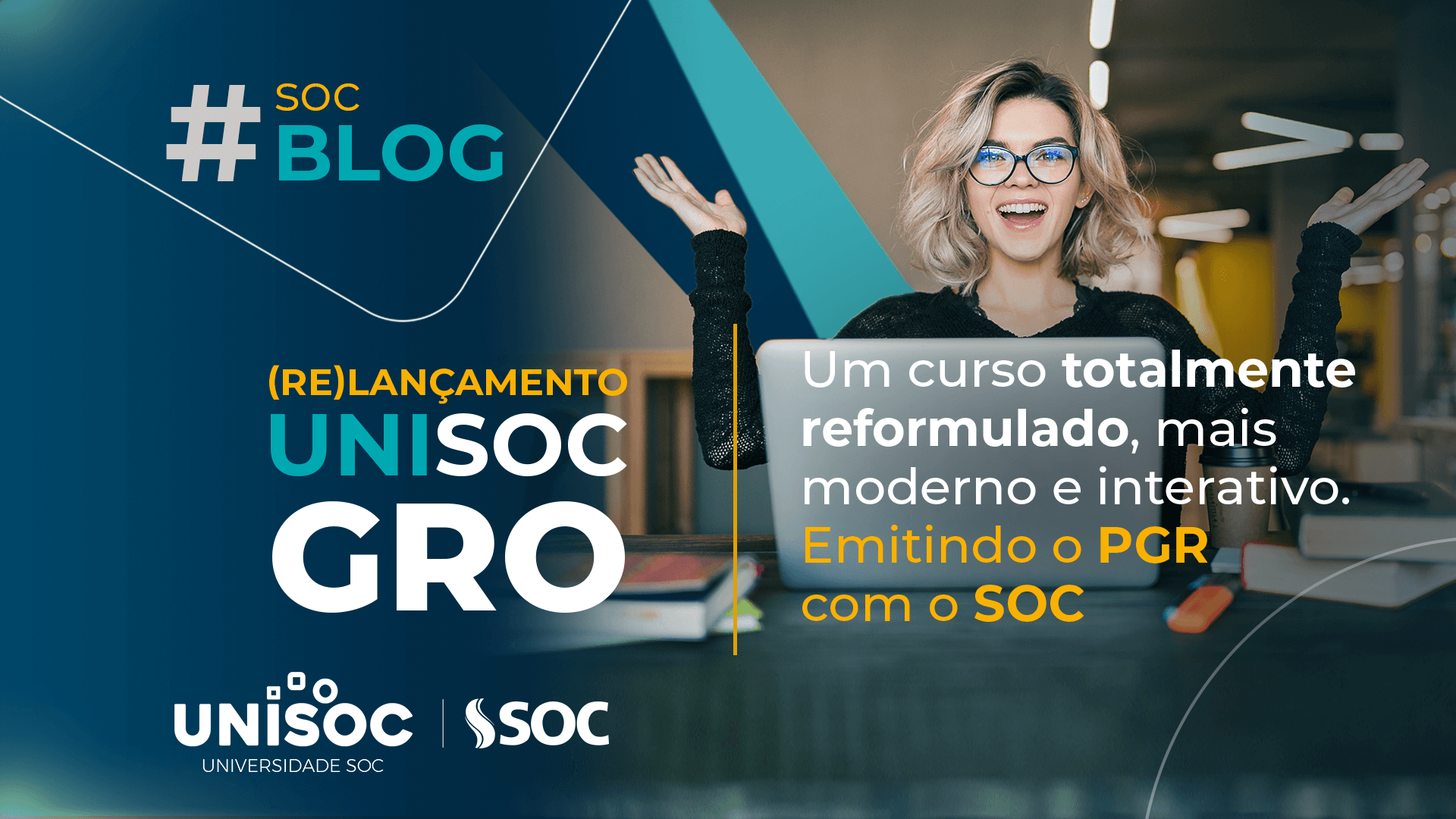 Imagem sobre o relançamento do curso de GRO