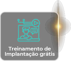 ícone treinamento de implantação grátis